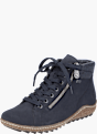 Rieker Damen Schnürstiefel Blau 141770 2