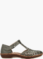 Rieker Damen Slipper Grün 141780 1