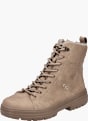 Rieker Damen Schnürstiefel Beige 141836 3