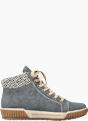 Rieker Damen Schnürstiefel Blau 136182 3