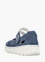 Rieker Damen Slipper Blau 136192 3