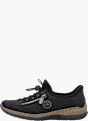 Rieker Damen Slipper Schwarz 141861 3