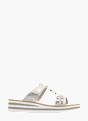 Rieker Damen Pantoletten Grau 136356 1
