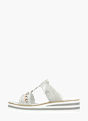 Rieker Damen Pantoletten Grau 136356 3