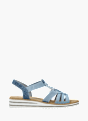 Rieker Damen Riemchensandalen Blau 136376 1