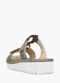 Rieker Damen Pantoletten Khaki 136393 3