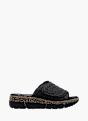 Rieker Damen Pantoletten Schwarz 136412 1