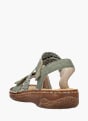 Rieker Damen Riemchensandalen Grün 136419 3