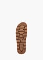 Rieker Damen Pantoletten Beige 136476 4