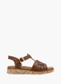 Rieker Damen Riemchensandalen Braun 136528 1