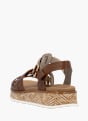 Rieker Damen Riemchensandalen Braun 136528 3