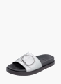 Rieker Sport Damen Pantoletten Silber 136554 2
