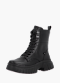Rieker Damen Schnürstiefel Schwarz 136571 2