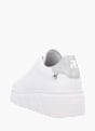 Rieker Sport Damen Sneaker Low Weiß 136610 3