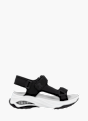 Rieker Sport Damen Trekkingsandalen Schwarz 136634 1