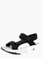 Rieker Sport Damen Trekkingsandalen Schwarz 136634 2