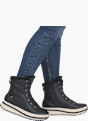 Rieker Damen Schnürstiefel Schwarz 142051 4
