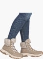 Rieker Damen Schnürstiefel Beige 142054 4