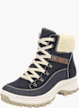 Rieker Damen Schnürstiefel Blau 142067 2