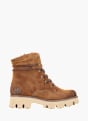 Rieker Damen Schnürstiefel Braun 136673 1