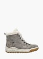 Rieker Damen Schnürstiefel Grau 136676 1
