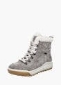 Rieker Damen Schnürstiefel Grau 136676 2