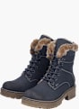 Rieker Damen Schnürstiefel Blau 142114 2