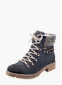 Rieker Damen Schnürstiefel Blau 136691 2