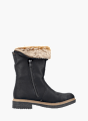 Rieker Damen Hochschaftstiefel Schwarz 136720 3