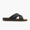 Memphis One Flache Pantolette Schwarz 63022 1