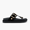Catwalk Footbed sandal Black 134691 1