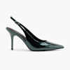 Catwalk Slingback heel Dark green 146904 1