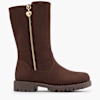 Graceland Knee high boot Brown 155768 1