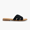 Graceland Flache Pantolette Schwarz 62151 1
