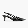 Catwalk Décolleté con cinturino Nero 158195 1