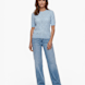 PIECES T-Shirt Hellblau 122791 1