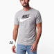 Nike Tee-shirt gris 14967 1