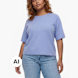 PIECES T-Shirt Hellblau 122818 1