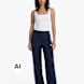 adidas Pantalon de survêtement Bleu foncé 125842 1