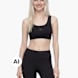 Kappa Brassière de sport Noir 127370 1