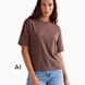 ESPRIT T-Shirt Braun 154338 1