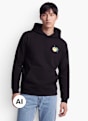 FILA Sweat à capuche Noir 43530 1