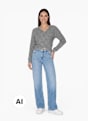 PIECES Strickpullover Grau 122707 2