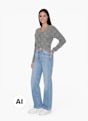 PIECES Strickpullover Grau 122707 3