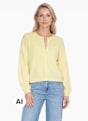 PIECES Pull en mailles Jaune 122888 1