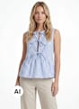 PIECES Top Hellblau 122997 1