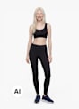 Kappa Brassière de sport Noir 127370 1