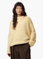 PIECES Sweter z dzianiny żółty 146177 1