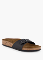 Birkenstock Flache Pantolette Schwarz 94427 1