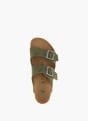 Birkenstock Flache Pantolette Grün 94815 3